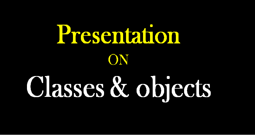 Classes and objects in c++