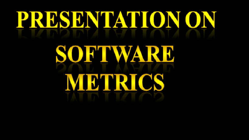 Software  Metrics PPT